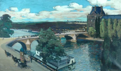 La Seine, Paris, 1907